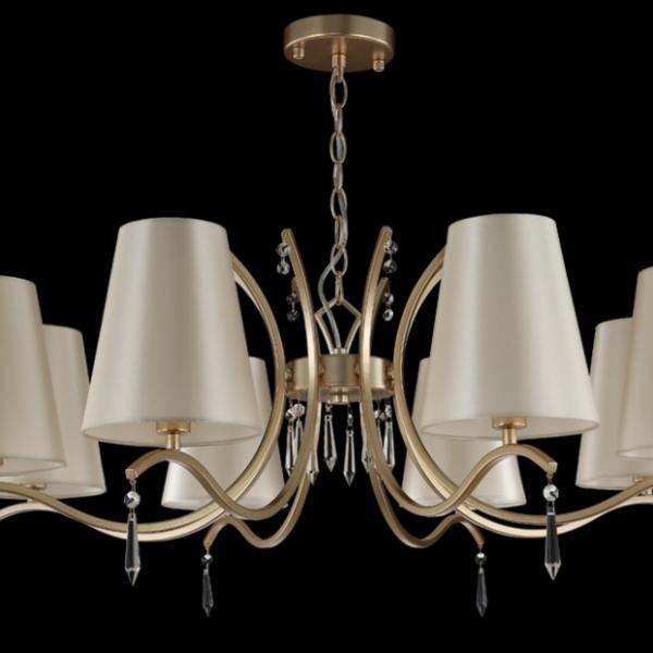 Подвесная люстра Crystal Lux Renata SP8 GOLD (3591/308)