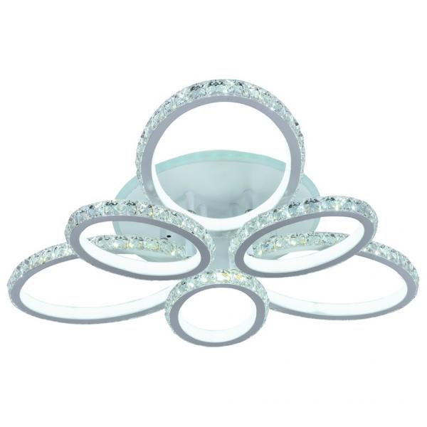Светодиодная диммируемая люстра с ПДУ Profit Light 8020/3+3 WHT