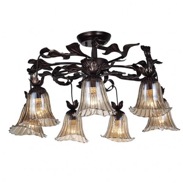 S17033/7LBCG1 Люстра потолочная Lumien Hall Азириас