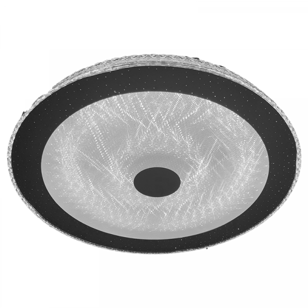 Потолочный светодиодный светильник с пультом ДУ Profit Light 2166/450 WH+BK RGB 120W 3000-6000K