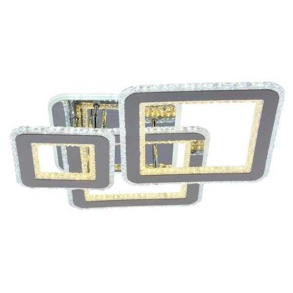Светодиодная диммируемая люстра с ПДУ Profit Light 8041/3 CHR