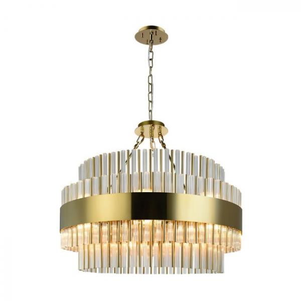 Люстра подвесная Lumien Hall FLORIDIYA LH3054/18P-GDCG