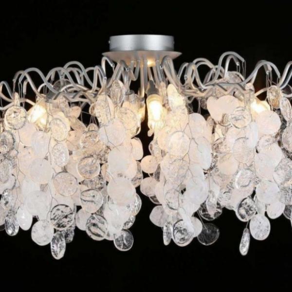 TENERIFE PL8 SILVER Потолочная люстра CRYSTAL LUX TENERIFE