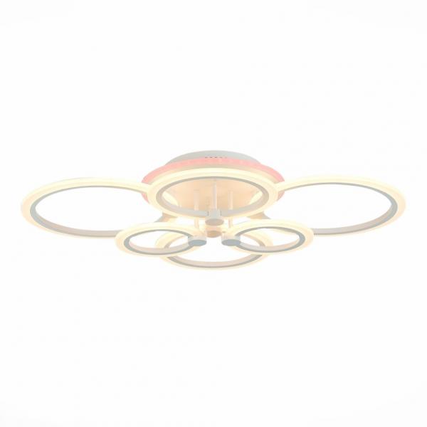 Светодиодная диммируемая люстра с ПДУ EvoLED Cerina SLE500552-06RGB