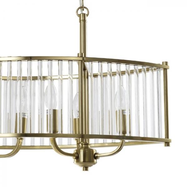 Люстра подвесная Lumien Hall LENORA LH3062/6PO-CO-CL