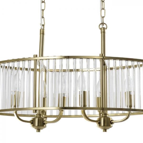 Люстра подвесная Lumien Hall LENORA LH3062/6PO-CO-CL