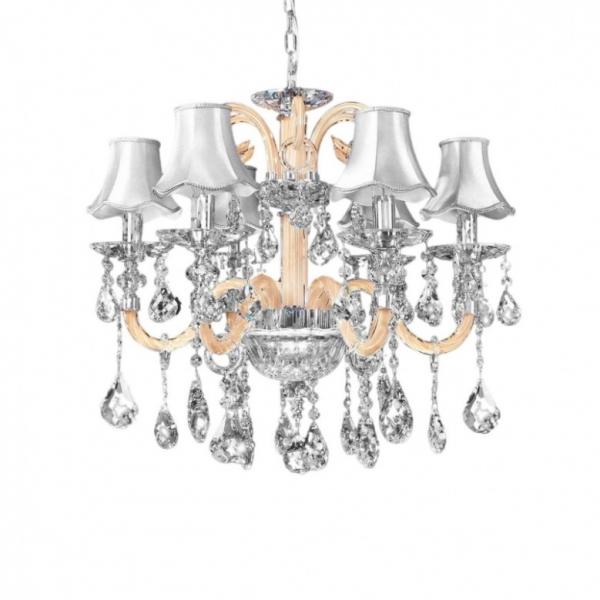 Подвесная люстра Lumina Deco Denica LDP 66249-6 WT