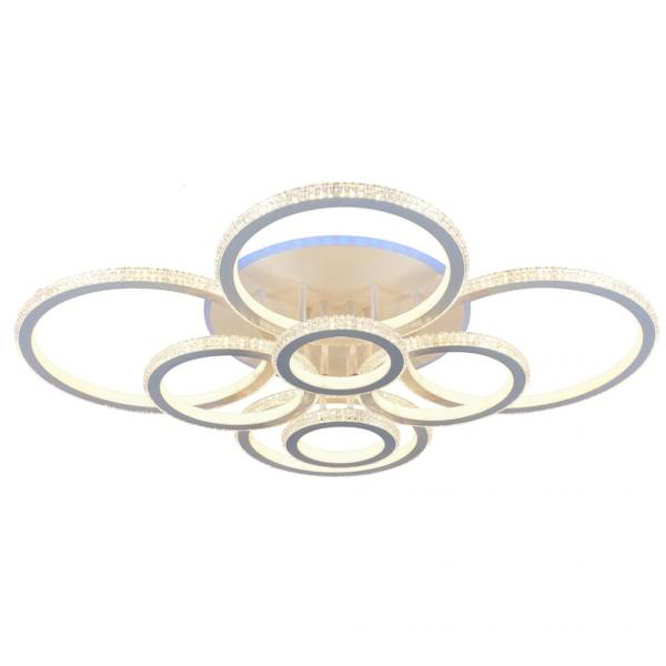 Светодиодная диммируемая люстра с ПДУ Profit Light 8017/8 WHT