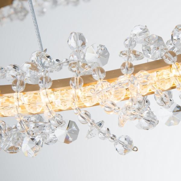 Подвесная светодиодная люстра Kink Light Лаура 08244,36A
