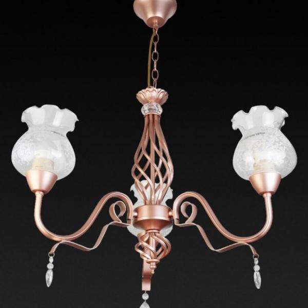 Подвесная люстра Toplight Kelli TL5680D-03PG