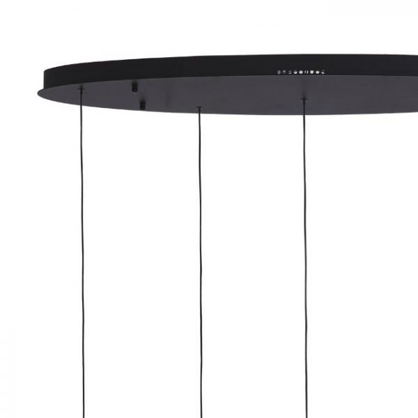 Подвесная светодиодная люстра Lumien Hall Danay LH8027/5P-BK-PBK