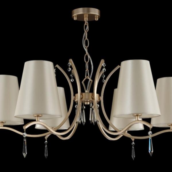 Подвесная люстра Crystal Lux RENATA RENATA SP6 GOLD