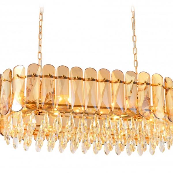 Подвесная люстра Ambrella light TR5074/8 GD/TI/CL