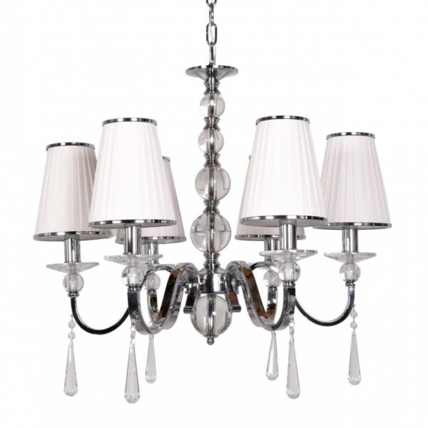 LDP 1158-6 WT Подвесная люстра Lumina Deco Federrica Biege