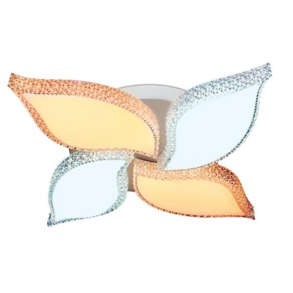 Потолочная светодиодная люстра с пультом Elegance Ambrella light FK211/4 WH