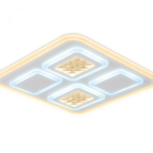 Потолочная светодиодная люстра с пультом д/у Ambrella light Acrylica FA259