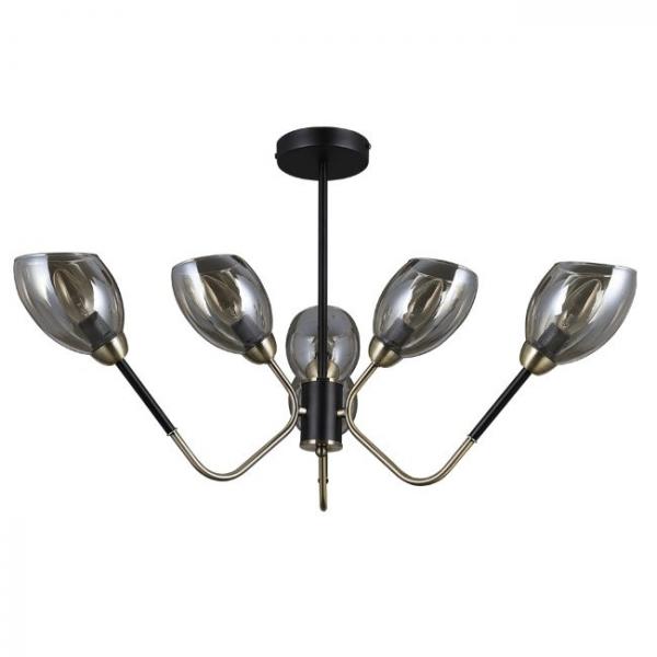 Люстра на штанге Seven Fires Rodengo SF4008/6C-BK-AB