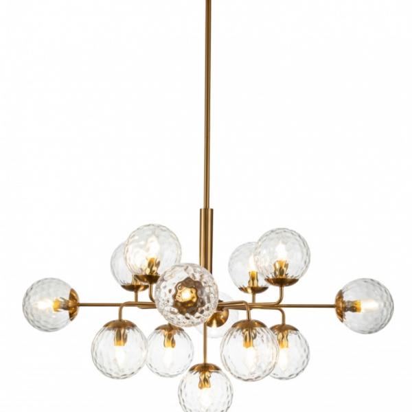 Люстра на штанге Cocoon Indigo 11008/13P Brass