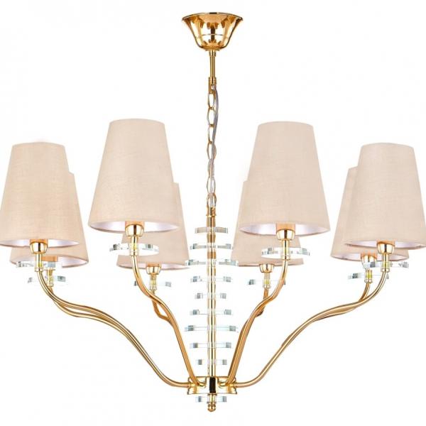 Подвесная люстра Crystal Lux Armando SP8 Gold (0181/308)