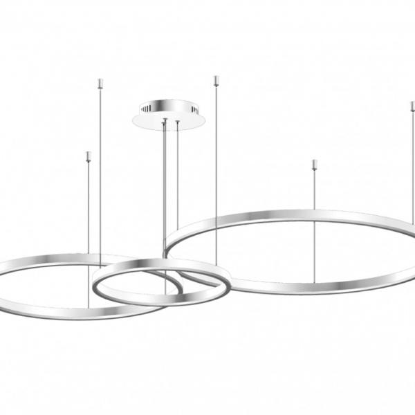Подвесная светодиодная люстра Тор Kink Light 08223,01PA(4000K)
