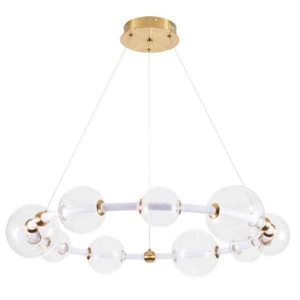Подвесная светодиодная люстра Arte Lamp Crocus A2780LM-40PB