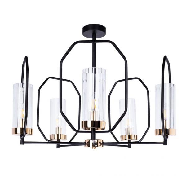 Люстра на штанге Celaeno Arte Lamp A7004PL-5BK