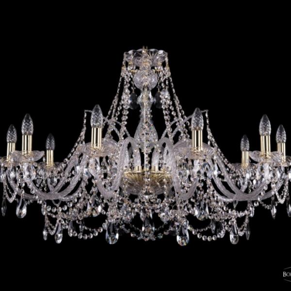 1411/10/360/G Подвесная люстра Bohemia Ivele Crystal