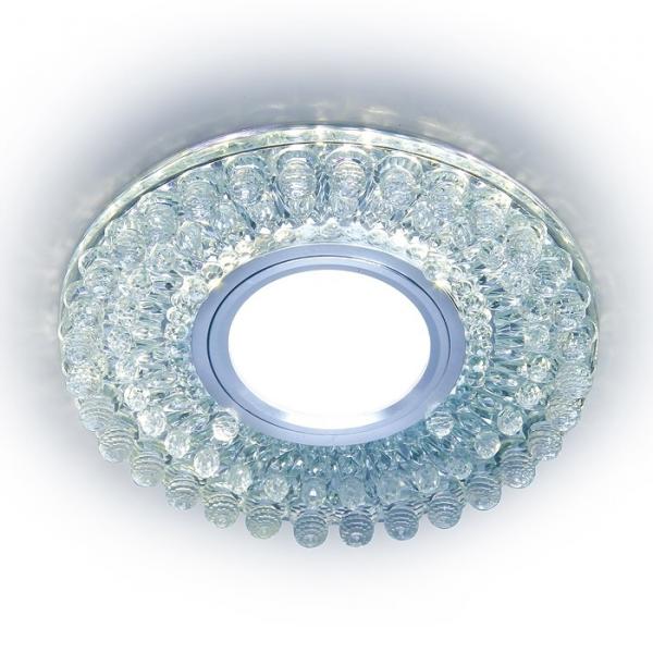 Встраиваемый светильник с LED подсветкой Ambrella light Compo spot S376