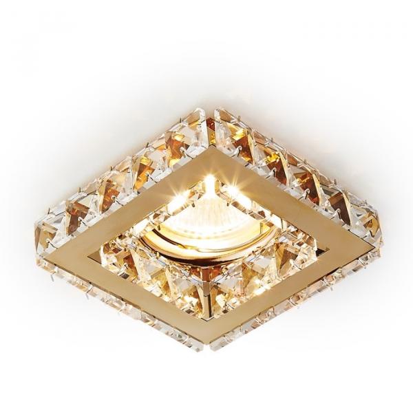 Встраиваемый точечный светильник Ambrella light Ceiling K110 CL/G