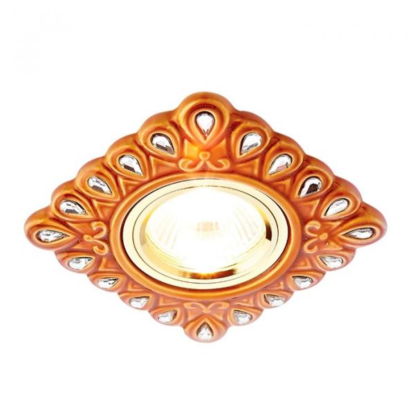 Встраиваемый светильник из керамики Ceramo Ambrella light D5550 SB/CL
