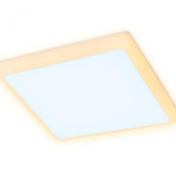 Встраиваемый cветодиодный светильник с подсветкой Ambrella light Downlight DCR337