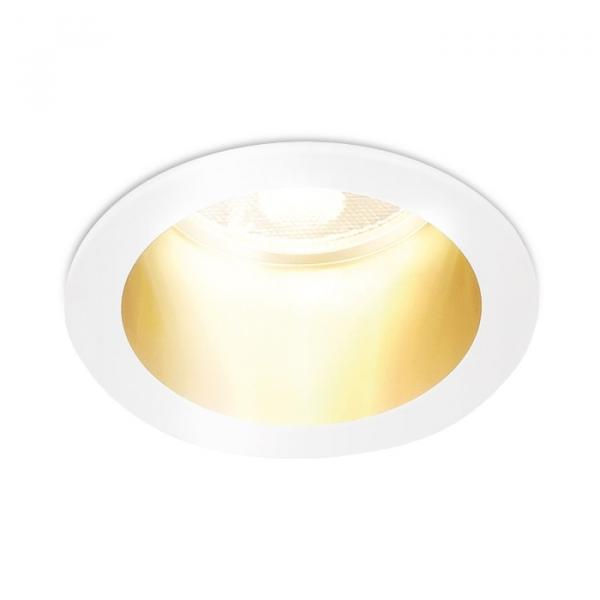 Встраиваемый точечный светильник Ambrella light Techno TN211 WH/GD