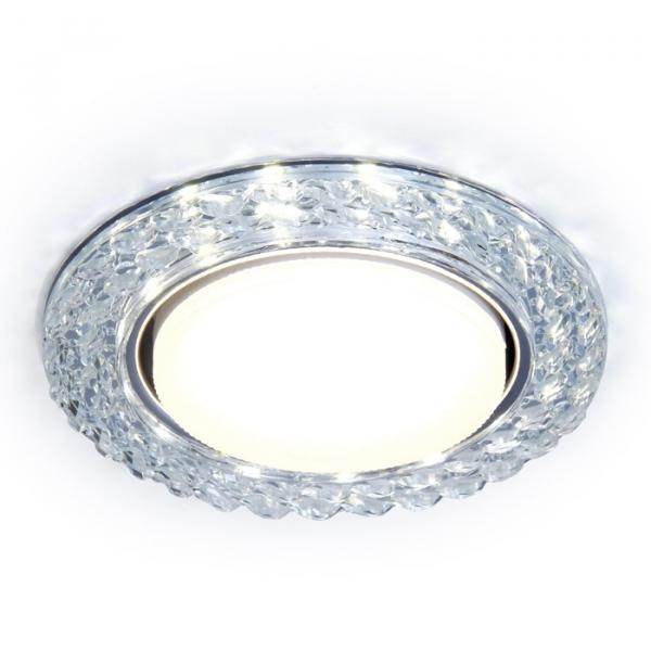 Встраиваемый светильник с LED подсветкой Ambrella light GX53 spot G330