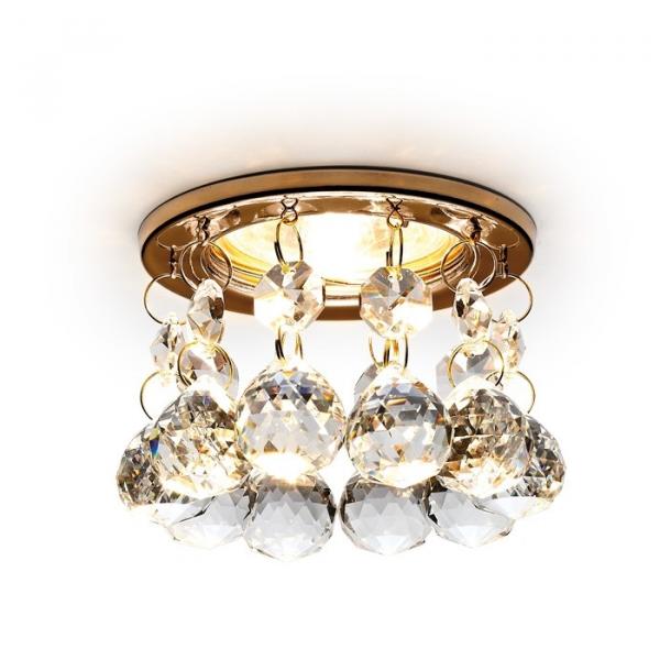K2051 CL/G Встраиваемый светильник Ambrella light Crystal