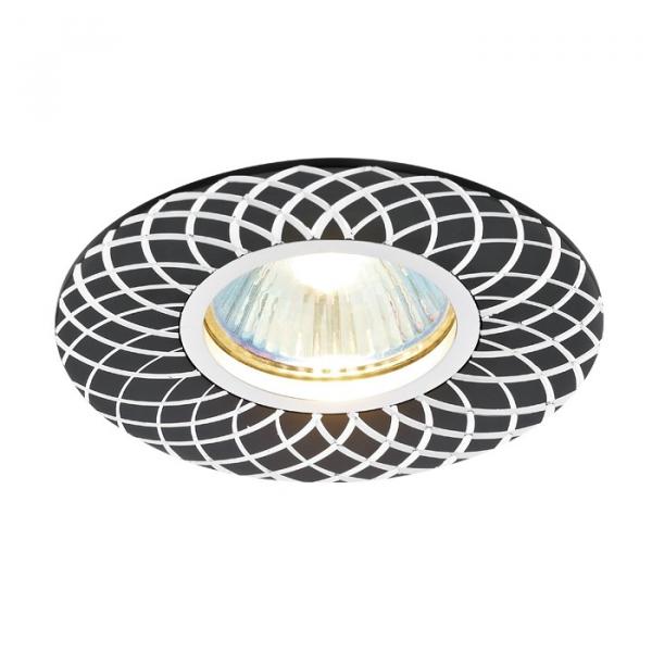 Встраиваемый точечный светильник Ambrella light Alum A815 BK/AL
