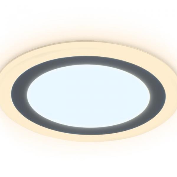 Встраиваемый точечный светильник с подсветкой Ambrella light Downlight DCR376