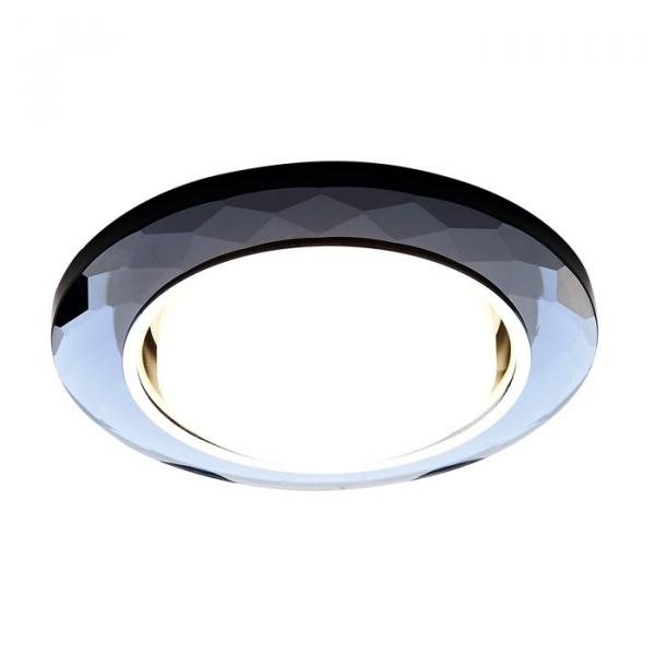 Встраиваемый точечный светильник GX53 Ambrella light Classic G8077 BK