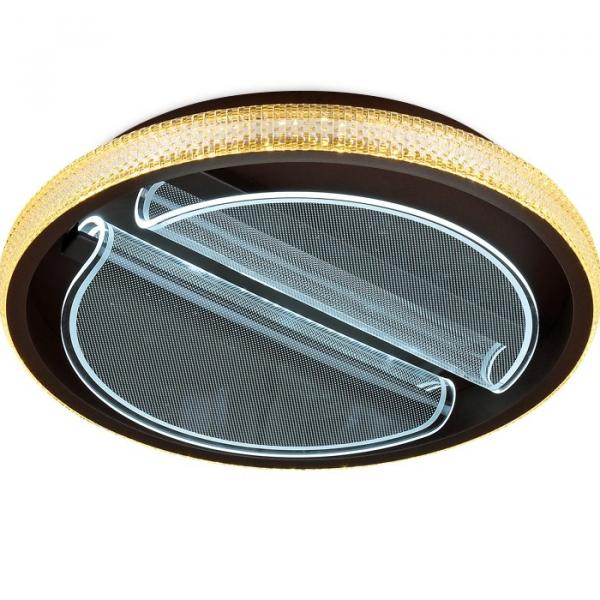 Потолочный светодиодный светильник с ПДУ (Радио 2.4) Ambrella light Acrylica FA604