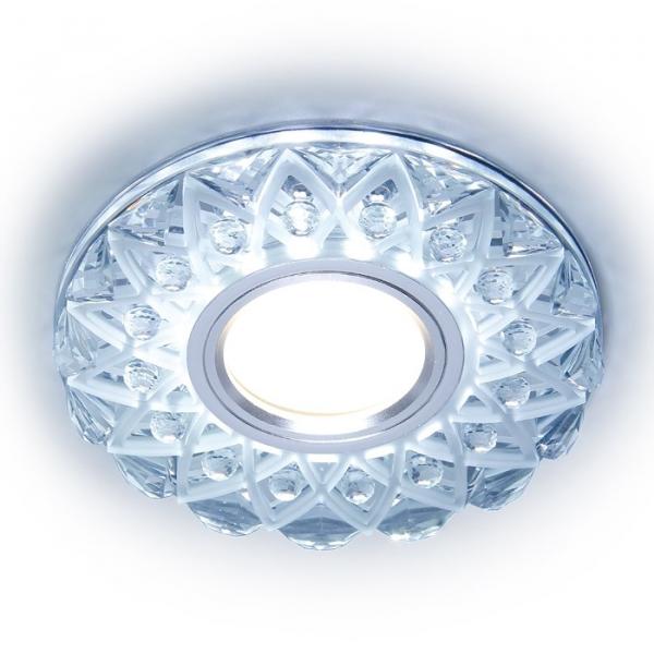 Встраиваемый светильник с LED подсветкой Ambrella light Compo spot S375