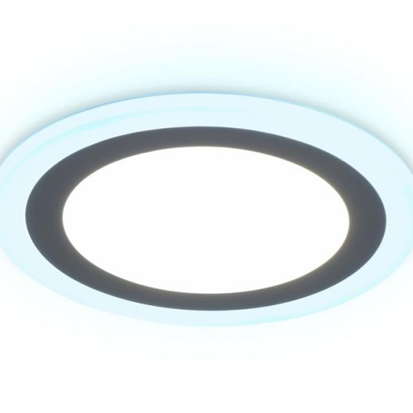 Встраиваемый точечный светильник с подсветкой Ambrella light Downlight DCR363