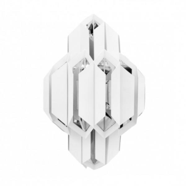 Настенный светильник Lumina Deco Piramid LDW 6021-2 WT+CHR