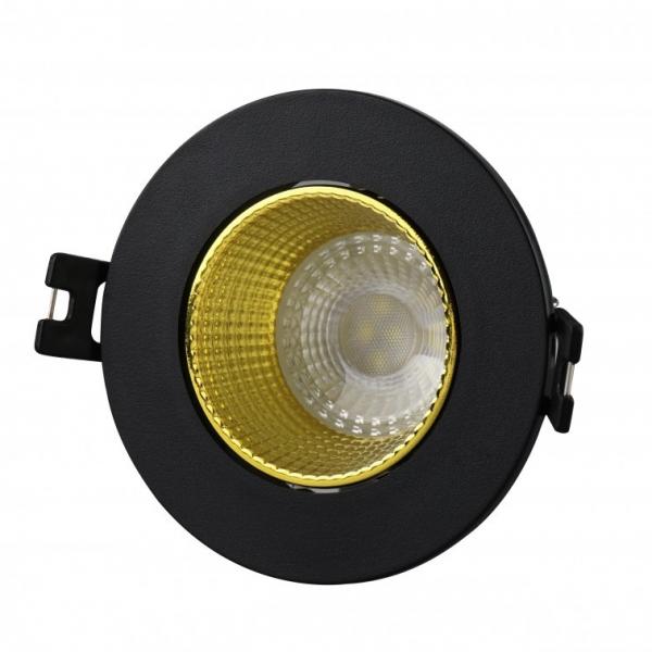 Встраиваемый светильник Denkirs DK3061-BK+YE