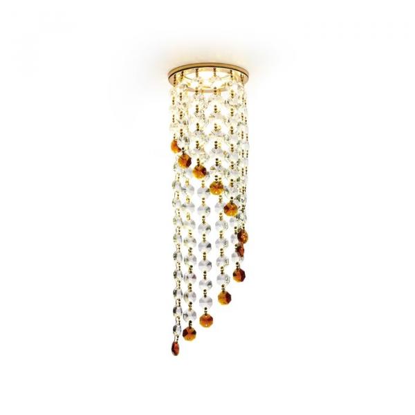 K3440 CL/BR/G Встраиваемый светильник Ambrella light Crystal