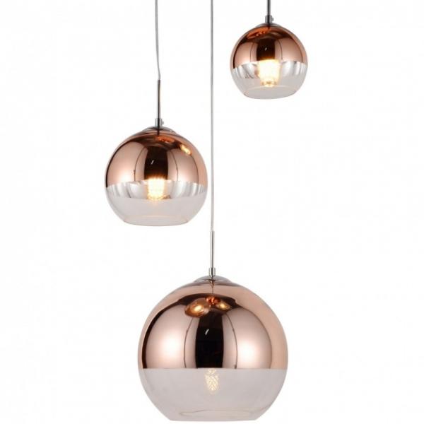 Подвесной светильник Lumina Deco Veroni trio LDP 1029-3 R.GD
