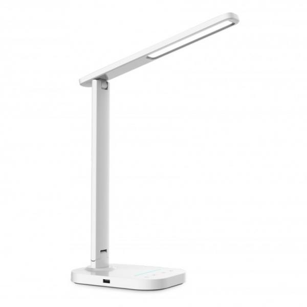 Светодиодная диммируемая настольная лампа с USB портом и таймером Ambrella light Desk DE444