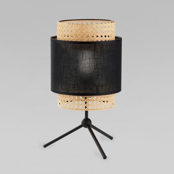 Настольная лампа с абажуром TK Lighting Boho Black 5567 (a058467)