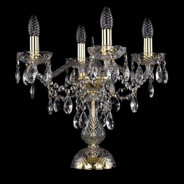 1415L/4/141-39/G Настольная лампа Bohemia Ivele Crystal
