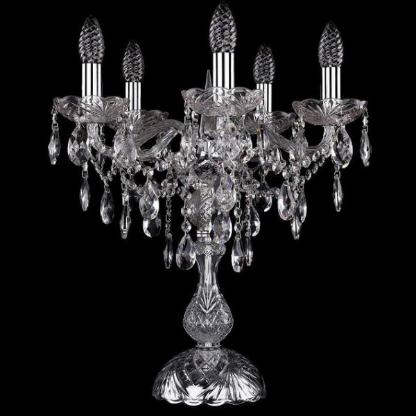 1415L/5/141-47/Ni Настольная лампа Bohemia Ivele Crystal