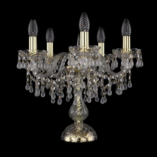 1410L/5/141-39/G/V0300 Настольная лампа Bohemia Ivele Crystal