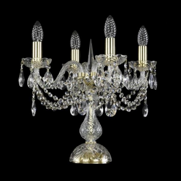 1406L/4/141-39/G Настольная лампа Bohemia Ivele Crystal